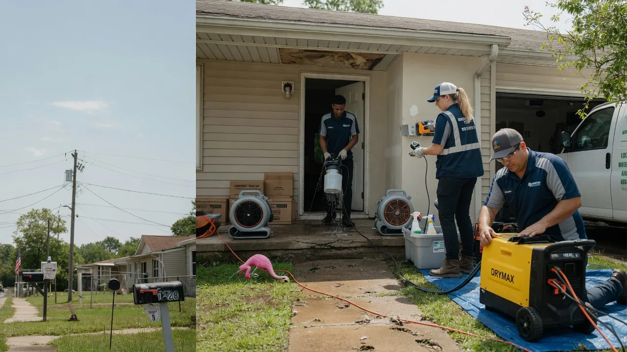Storm Damage Water Removal in Brooks, GA near me